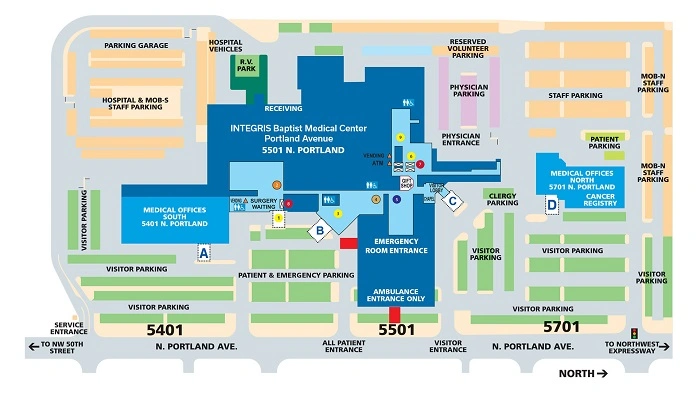 How to Use a Baptist Hospital Map