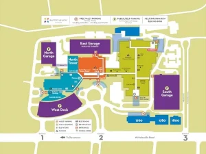 baptist hospital map